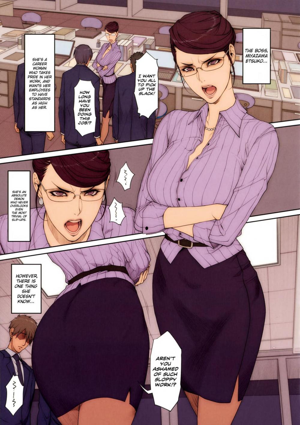 Hentai Manga Comic-A Sexy Married Woman & A Female Boss-Read-22